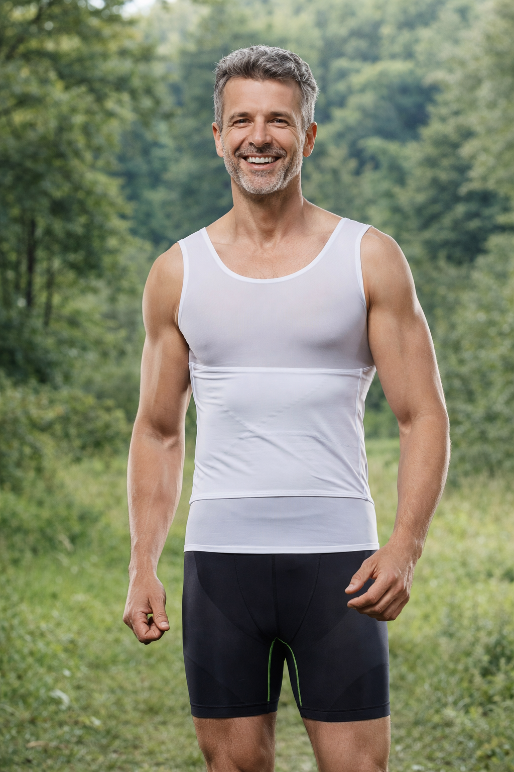 ComfyCore Men's Shaping Vest for Abdomen Control and Slimming