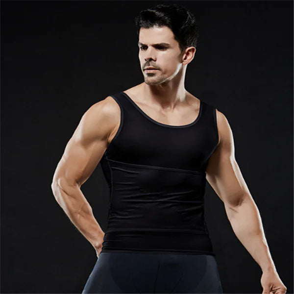 ComfyCore Men's Shaping Vest for Abdomen Control and Slimming