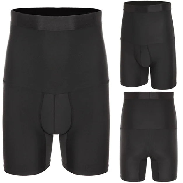 ComfyCore Men's High Waist Compression Tummy Control Shapewear