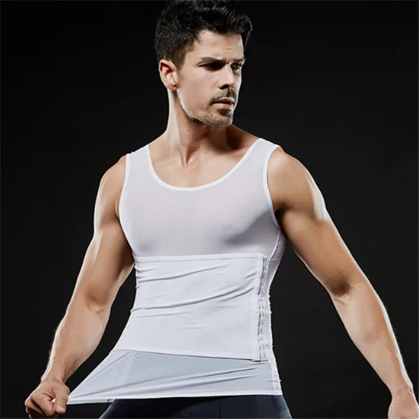 ComfyCore Men's Shaping Vest for Abdomen Control and Slimming