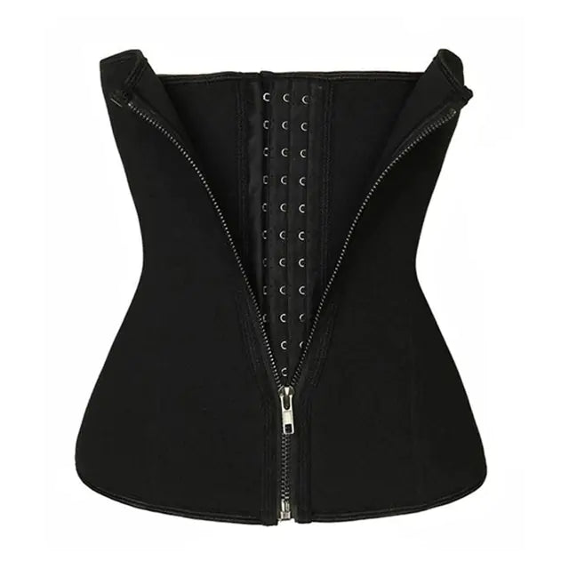 ComfyCore Men's Waist Trainer Slimming Zipper Belt for Tummy Control