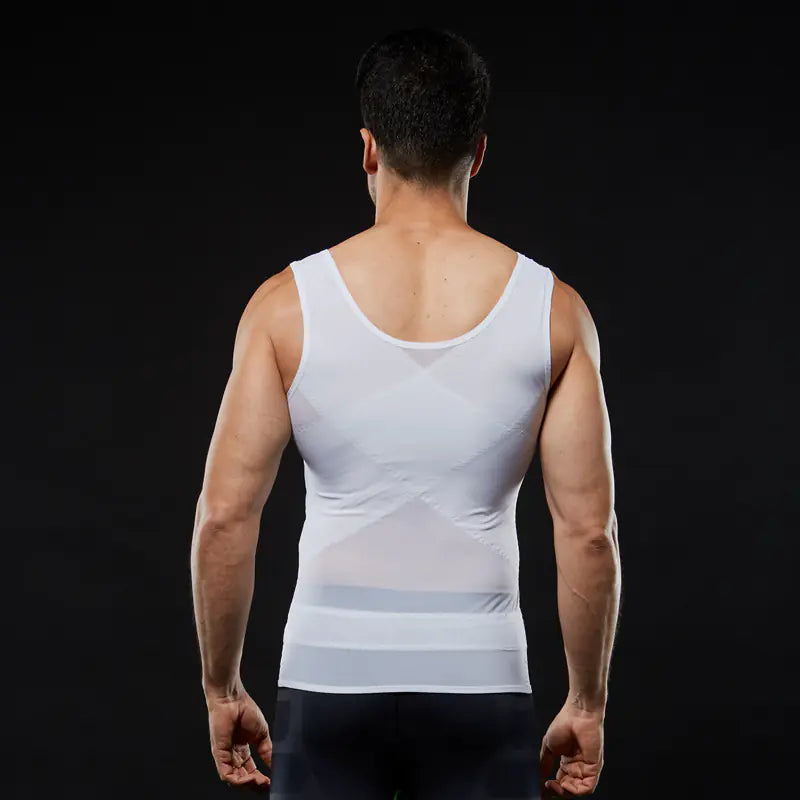 ComfyCore Men's Shaping Vest for Abdomen Control and Slimming