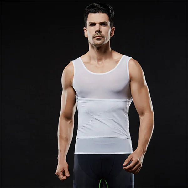 ComfyCore Men's Shaping Vest for Abdomen Control and Slimming